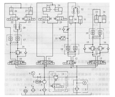 輪對軸承壓裝機的結(jié)構(gòu)示意圖