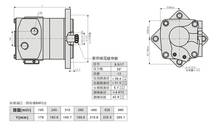 6W無(wú)軸承馬達(dá)
