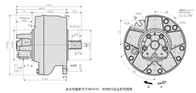 AKS2擺缸液壓馬達(dá)