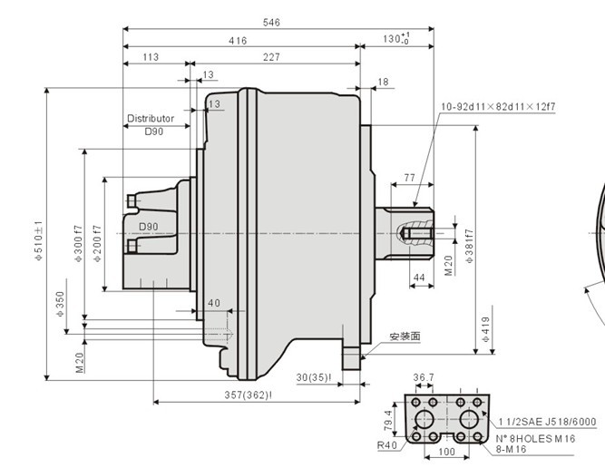 AKS6擺缸液壓馬達