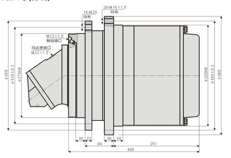GFT36專利性履帶行走減速機