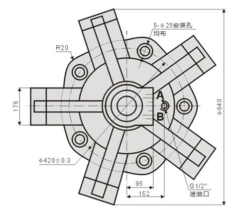 YLM31外五星液壓馬達(dá)