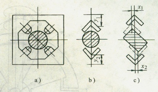 定心夾鉗工作示意